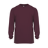 Badger Sport B-Core L/S Tee (410400-001404), Color 'Maroon'